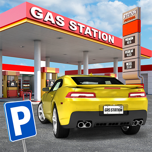 Gas Station Car Parking Sim APK MOD ressources Illimites Astuce