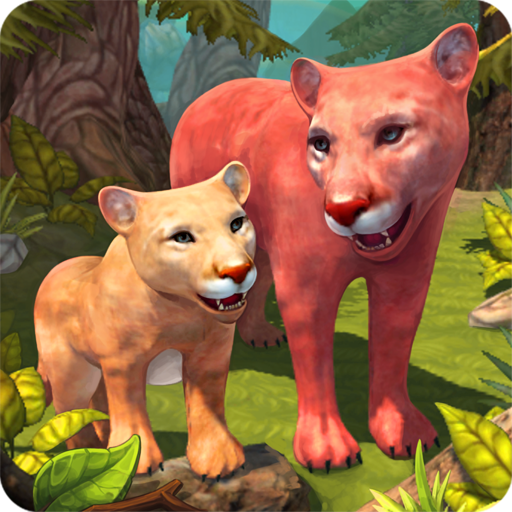 Mountain Lion Family Sim Animal Simulator APK MOD ressources Illimites Astuce