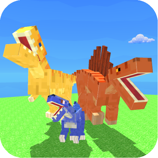 Blocky Dino Park Apex Predator Arena APK MOD Pices de Monnaie Illimites Astuce