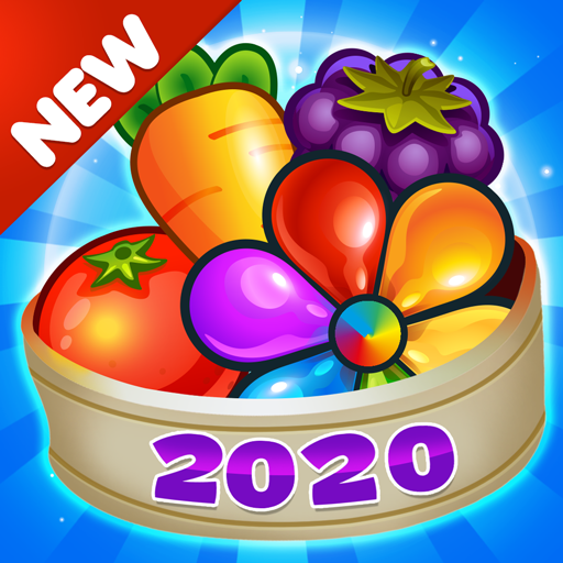 Garden Blast New 2020 Match 3 in a Row Games Free APK MOD ressources Illimites Astuce