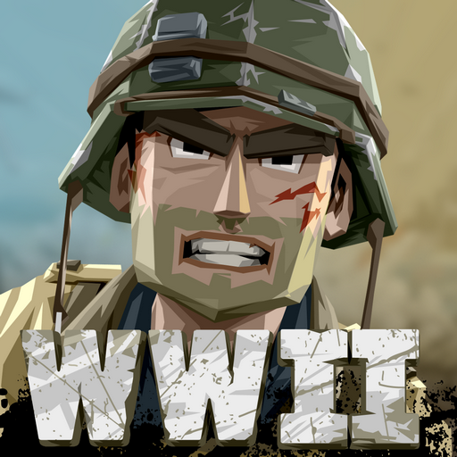 World War Polygon Jeu de tir WW2 APK MOD Pices de Monnaie Illimites Astuce