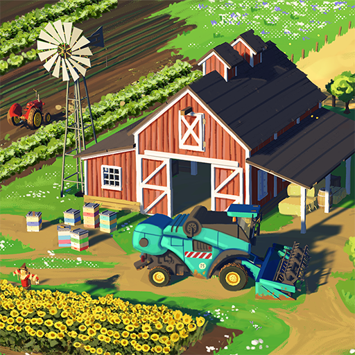 Big Farm Mobile Harvest jeu de ferme gratuit APK MOD Pices de Monnaie Illimites Astuce