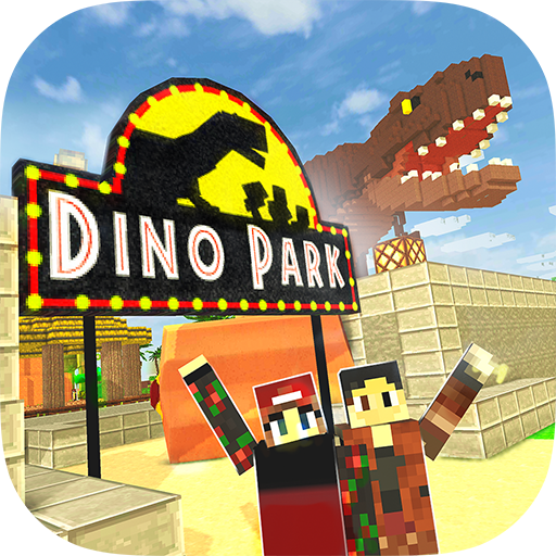 Dino Theme Park Craft Construis Parc de Dinosaur APK MOD Pices de Monnaie Illimites Astuce