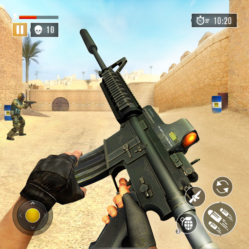Offline Army Commando Sniper 2021 Nouveaux jeux APK MOD Pices Illimites Astuce