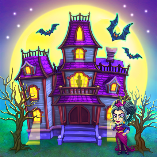 Monster Farm Halloween dans le Village fantme APK MOD Pices de Monnaie Illimites Astuce