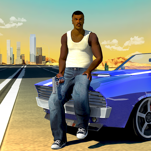 San Andreas Auto Gang Wars Grand Real Theft Fight APK MOD Pices Illimites Astuce