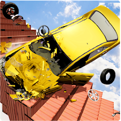 Beam Drive Crash Death Stair Car Crash Accidents APK MOD Monnaie Illimites Astuce