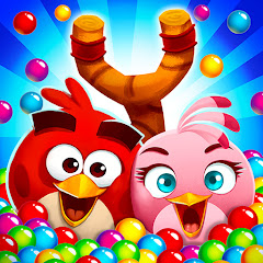 Angry Birds POP Bubble Shooter APK MOD ressources Illimites Astuce